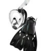 Cressi Baron & Tonga Mask & Fin Snorkel Set 1 Cressi Baron & Tonga Mask & Fin Snorkel Set -Swimwear Outlet 8651555995816 black 1a