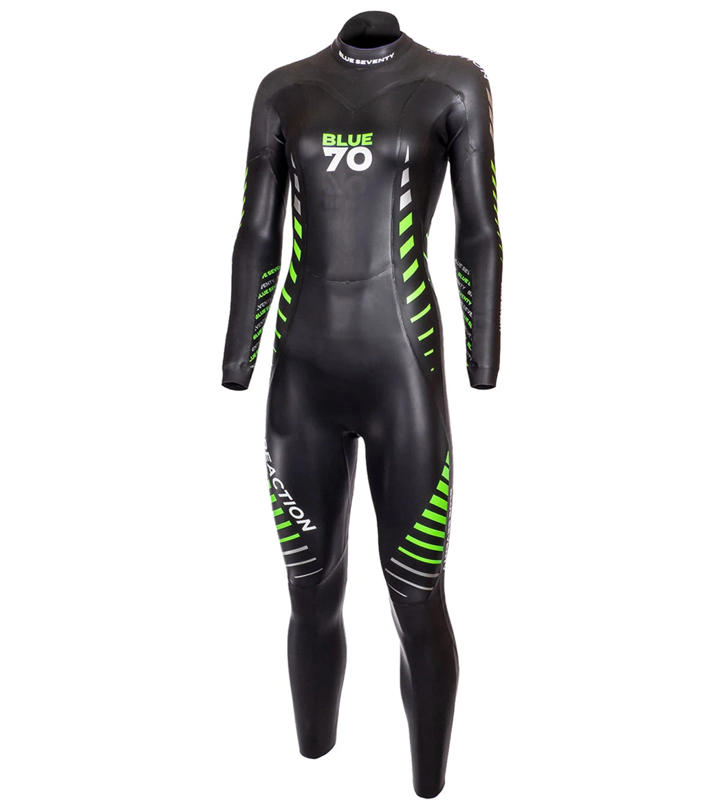 Blueseventy Women's 2024 Reaction Fullsleeve Tri Wetsuit 3 Blueseventy Women's 2024 Reaction Fullsleeve Tri Wetsuit