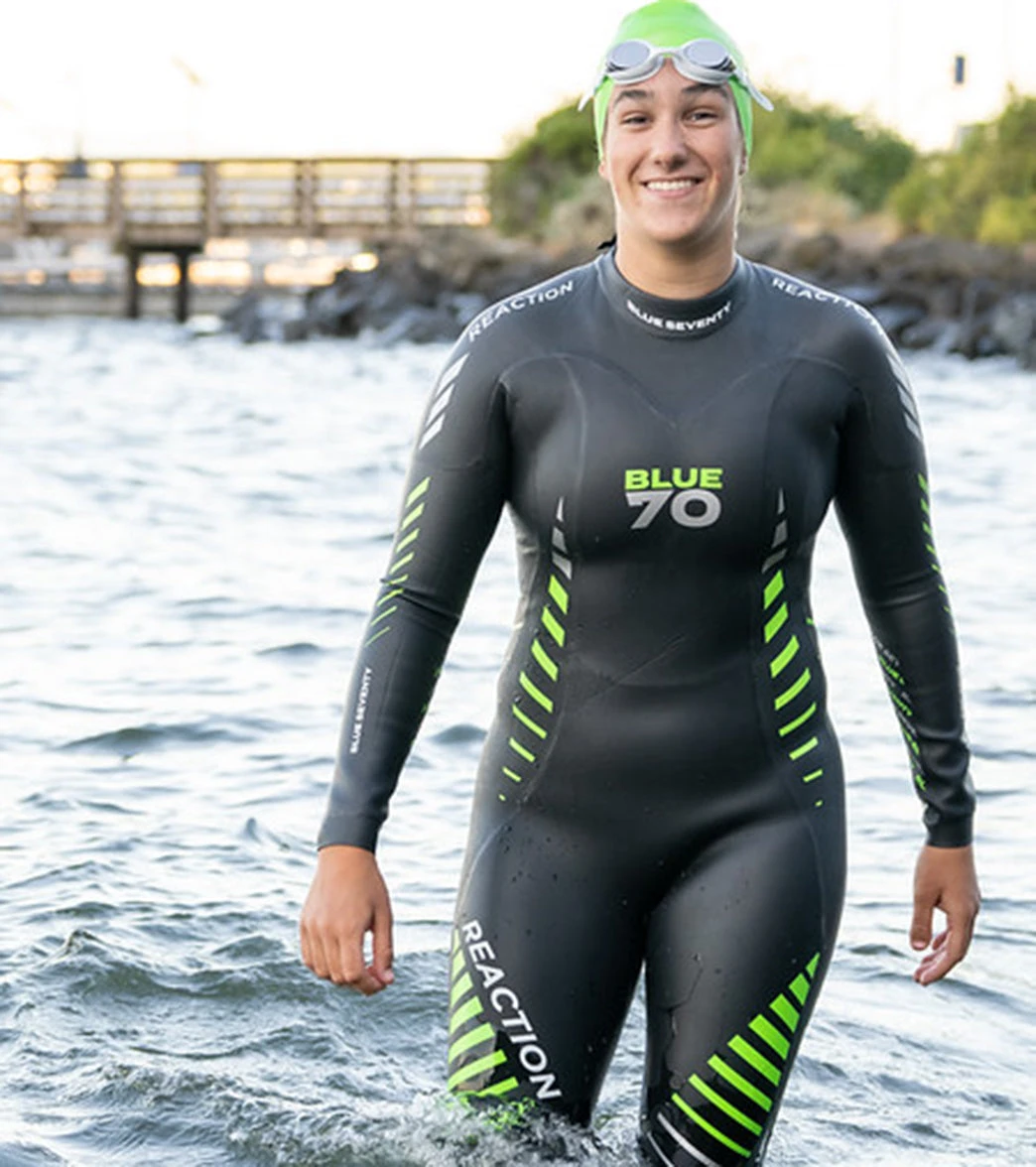 Blueseventy Women's 2024 Reaction Fullsleeve Tri Wetsuit 9 Blueseventy Women's 2024 Reaction Fullsleeve Tri Wetsuit - Image 7