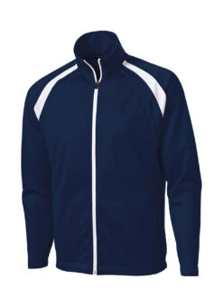 SwimOutlet Men's Sport-Tek® Tricot Track Jacket 25 SwimOutlet Men's Sport-Tek® Tricot Track Jacket -Swimwear Outlet 8651660820648 truenavywhite 1a