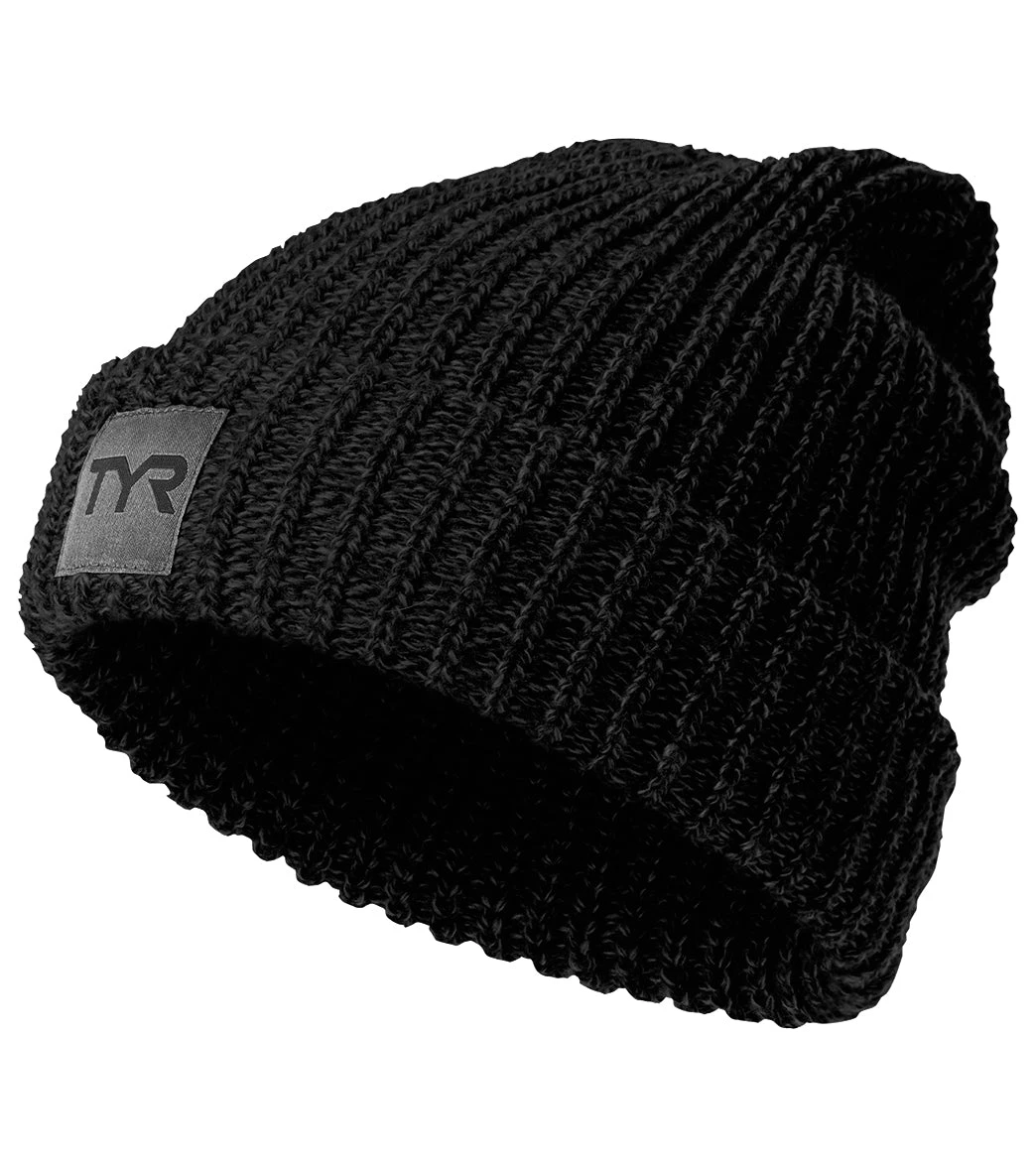 TYR Cuffed Ribbed Beanie 3 TYR Cuffed Ribbed Beanie