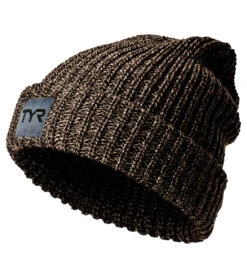 TYR Cuffed Ribbed Beanie 29 TYR Cuffed Ribbed Beanie -Swimwear Outlet 8651665670312 brown