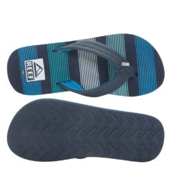 Reef Kids' Ahi Flip Flop (Little Kid, Big Kid) -Swimwear Outlet 8651698471080 bluegrey464 4a