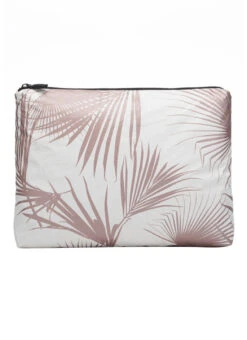 ALOHA Palms Day Mid Swim Pouch -Swimwear Outlet 8651765842088 rosegold 1a