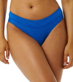 Rip Curl Women's Premium Surf Full Bikini Bottom -Swimwear Outlet 8651816206504 blue 1a