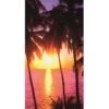 Dohler New Sunset Beach Towel 30" X 60" 2 Dohler New Sunset Beach Towel 30" X 60" -Swimwear Outlet 8651897602216 multi 1a