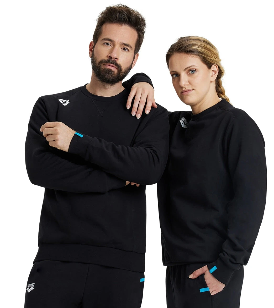 Arena Unisex Solid Crewneck Sweatshirt 10 Arena Unisex Solid Crewneck Sweatshirt - Image 8