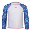 Arena Kids' Friends Long Sleeve Rashguard (Toddler, Little Kid) 1 Arena Kids' Friends Long Sleeve Rashguard (Toddler, Little Kid) -Swimwear Outlet 8651973558440 whitemulti 1a