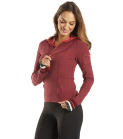 Free People Hit The Trail Layer Hoodie -Swimwear Outlet 8652013961384 mulberry 5a