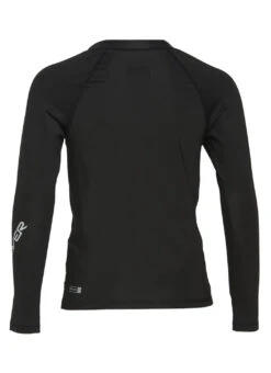 Quiksilver Boys' All Time Long Sleeve UPF 50 Rash Guard (Toddler, Little Kid) 17 Quiksilver Boys' All Time Long Sleeve UPF 50 Rash Guard (Toddler, Little Kid) -Swimwear Outlet 8652081856680 black 2a
