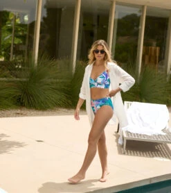 Jantzen Women's Marie High-Low Cover Up Shirt 27 Jantzen Women's Marie High-Low Cover Up Shirt -Swimwear Outlet 8652159975592 white 5a