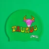 Sporti Groovy Zodiac Taurus Silicone Swim Cap 1 Sporti Groovy Zodiac Taurus Silicone Swim Cap -Swimwear Outlet 8652192481448 taurus 1a