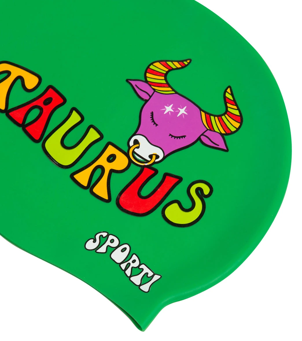 Sporti Groovy Zodiac Taurus Silicone Swim Cap 5 Sporti Groovy Zodiac Taurus Silicone Swim Cap - Image 3