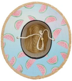 Peter Grimm Kids' Watermelon Straw Hat -Swimwear Outlet 8652199952552 teastain 3a