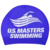 USMS Long Hair Silicone Swim Cap 2 USMS Long Hair Silicone Swim Cap -Swimwear Outlet 8652239929512 royalblue 1a
