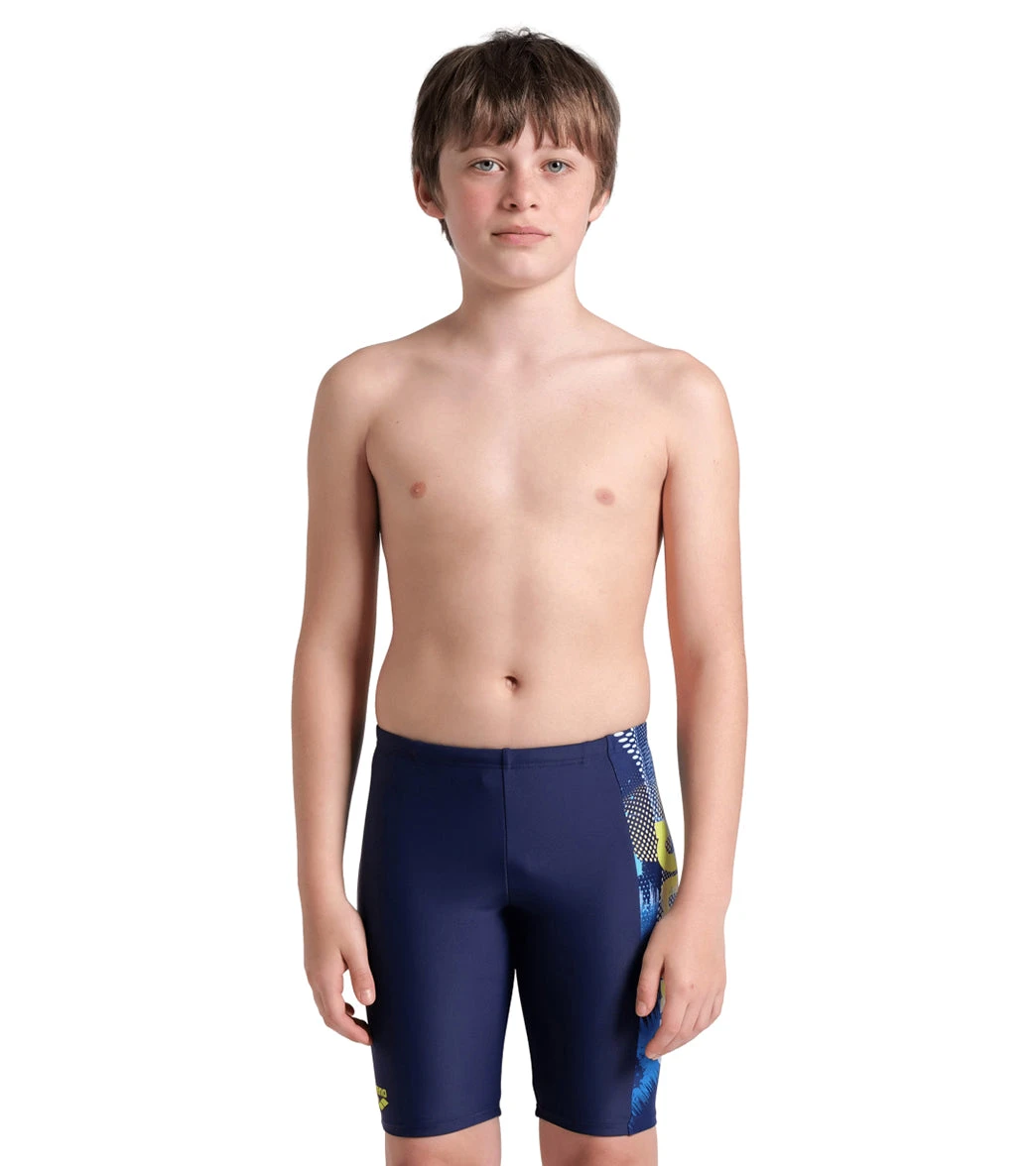 Arena Boys' Light Tricks Jammer Swimsuit (Little Kid, Big Kid) 2 Arena Boys' Light Tricks Jammer Swimsuit (Little Kid, Big Kid)
