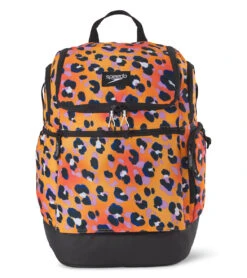 Speedo Printed Teamster 2.0 35L Backpack -Swimwear Outlet 8652532252840 cheetahorangepop