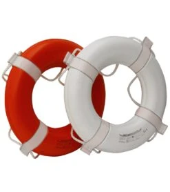 KEMP 20 Coast Lifeguard Approved Ring Buoy -Swimwear Outlet 8652566134952 white 3a