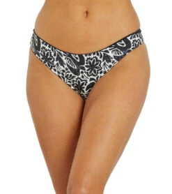 PrAna Gemma Reversible Bikini Bottom -Swimwear Outlet 8652605784232 florafauna 1a