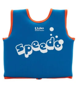 Speedo Boys' Learn To Swim Printed Neoprene Swim Vest (2yrs-6yrs) -Swimwear Outlet 8652606210216 electricblue 2a