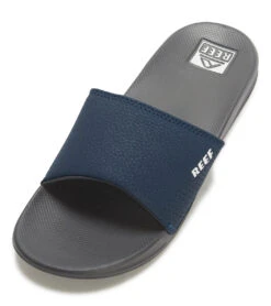 Reef One Slide Sandal -Swimwear Outlet 8652648775848 navywhite 1a
