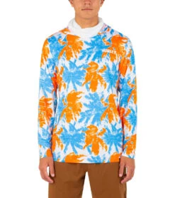 Hurley Men's H2O-Dri Atticus Treachery UPF 50+ Long Sleeve Pullover Hoodie