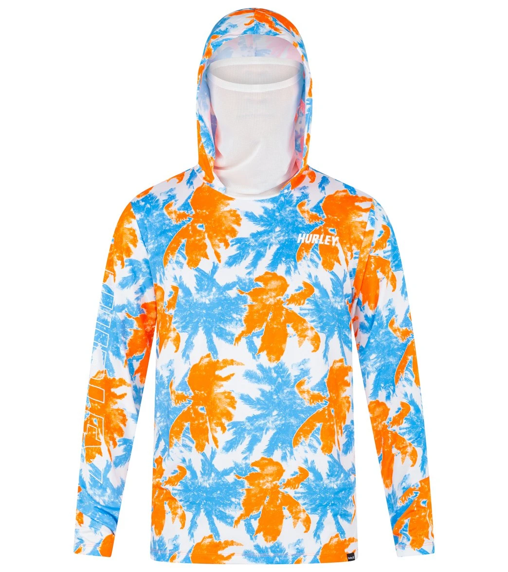 Hurley Men's H2O-Dri Atticus Treachery UPF 50+ Long Sleeve Pullover Hoodie 7 Hurley Men's H2O-Dri Atticus Treachery UPF 50+ Long Sleeve Pullover Hoodie - Image 5