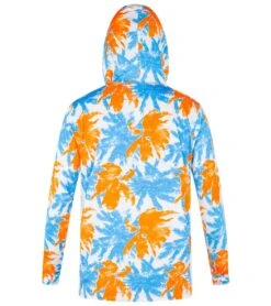 Hurley Men's H2O-Dri Atticus Treachery UPF 50+ Long Sleeve Pullover Hoodie 16 Hurley Men's H2O-Dri Atticus Treachery UPF 50+ Long Sleeve Pullover Hoodie -Swimwear Outlet 8652710314152 totallyorange 6a