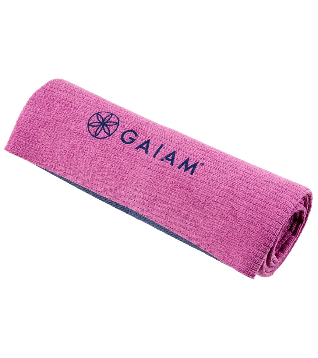 Gaiam No Slip Yoga Mat Towel 5 Gaiam No Slip Yoga Mat Towel - Image 3