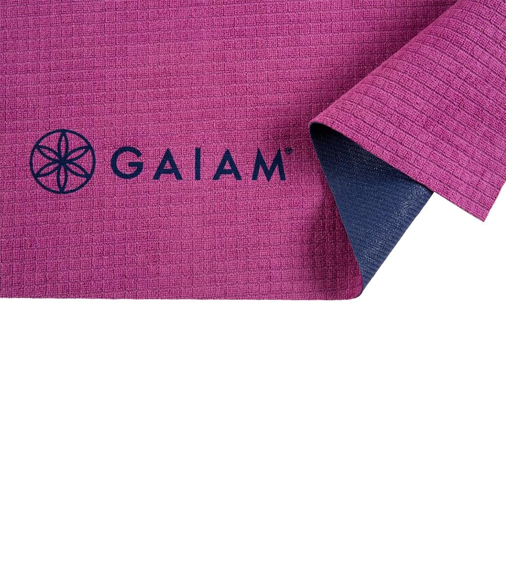 Gaiam No Slip Yoga Mat Towel 6 Gaiam No Slip Yoga Mat Towel - Image 4