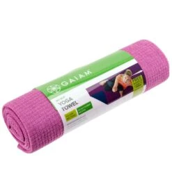 Gaiam No Slip Yoga Mat Towel 14 Gaiam No Slip Yoga Mat Towel -Swimwear Outlet 8652998410408 sparklinggrapeestateblue 5a