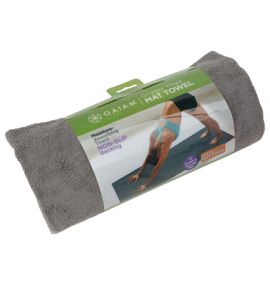 Gaiam Grippy Yoga Mat Towel 7 Gaiam Grippy Yoga Mat Towel - Image 5