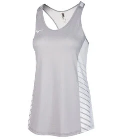 Mizuno Women's Team Tank -Swimwear Outlet 8653199212712 20teamgray 1a