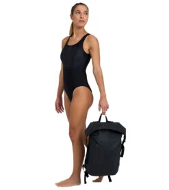 Arena Dry Backpack Big Logo -Swimwear Outlet 8653461586088 black 1a