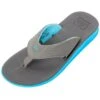 Reef Men's Rover Flip Flop -Swimwear Outlet 8655745876136 charcoalbluepop 1a