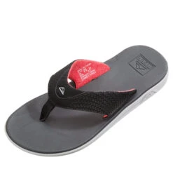 Reef Men's Rover Flip Flop -Swimwear Outlet 8655745876136 greyblackred