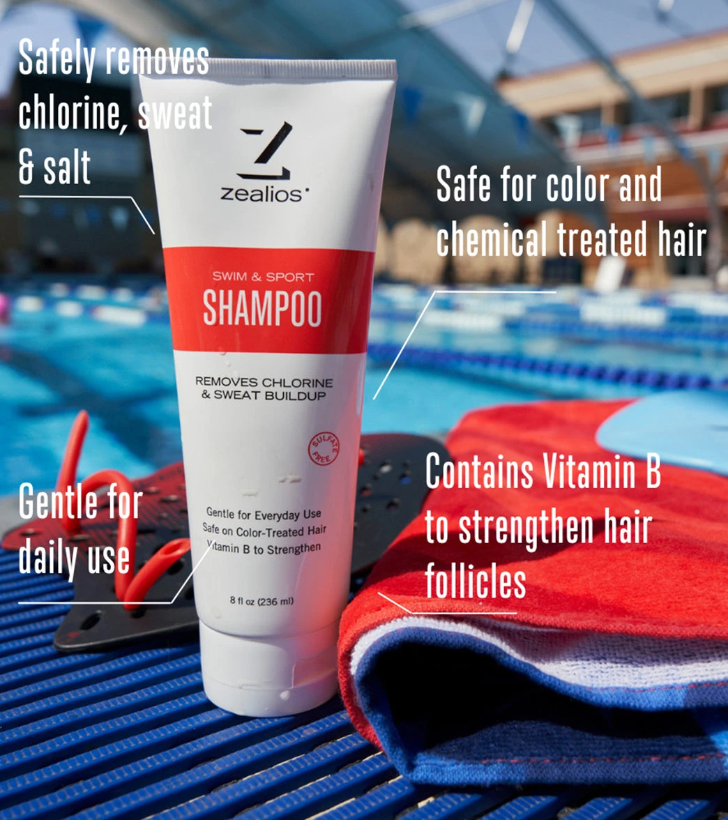 Zealios Skin Care Swim And Sport Shampoo 8oz 6 Zealios Skin Care Swim And Sport Shampoo 8oz - Image 4