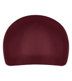 Custom Silicone Dome Cap 31 Custom Silicone Dome Cap -Swimwear Outlet 8663885414568 maroon 2a