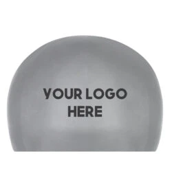 Custom Silicone Dome Cap 26 Custom Silicone Dome Cap -Swimwear Outlet 8663885414568 metallicsilver 1a