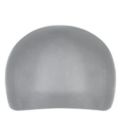 Custom Silicone Dome Cap 27 Custom Silicone Dome Cap -Swimwear Outlet 8663885414568 metallicsilver 2a
