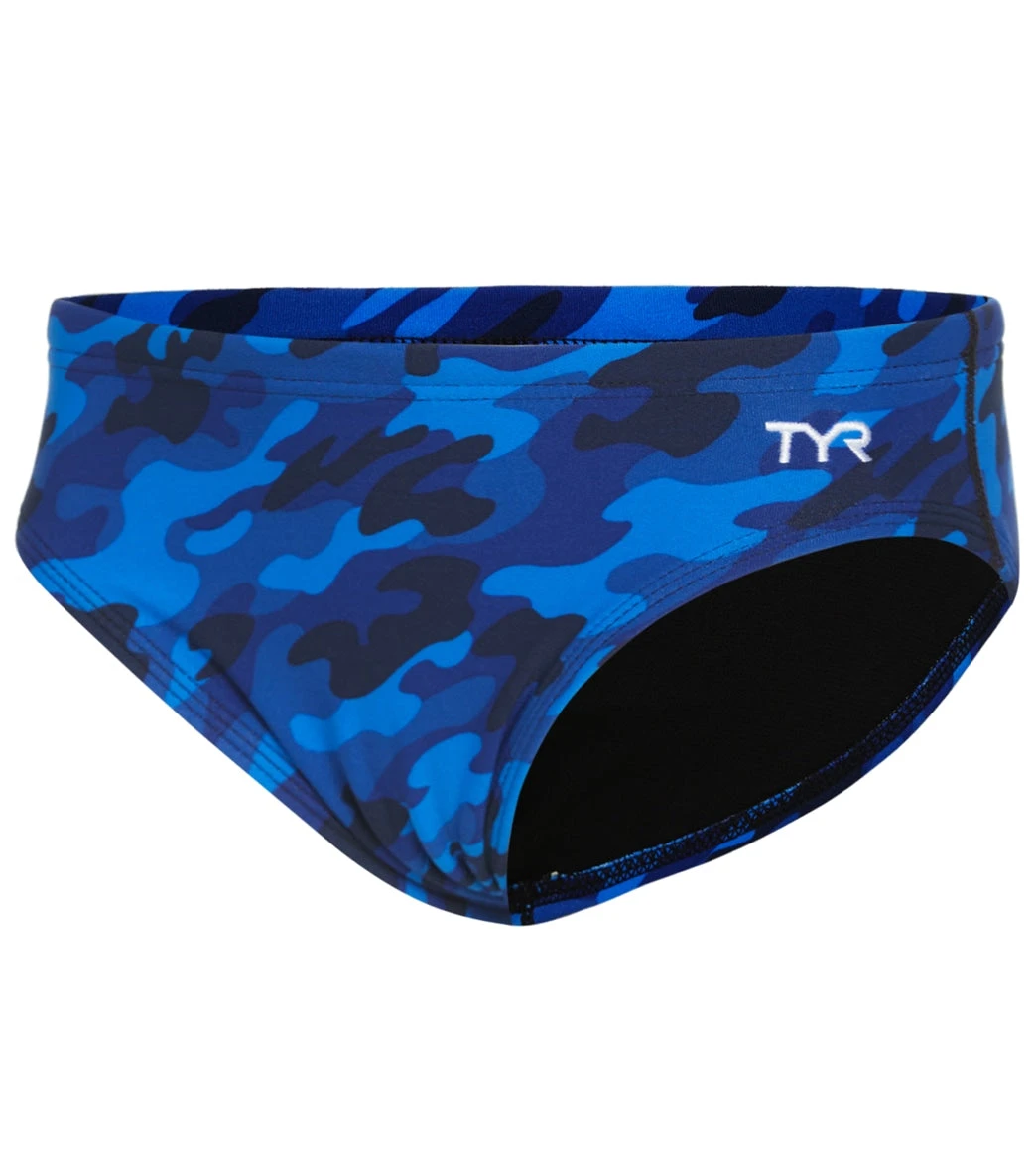 TYR Boys' Camo Racer Brief Swimsuit 15 TYR Boys' Camo Racer Brief Swimsuit - Image 13