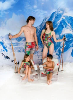 Sporti Granny Sweater 12 Days Of Christmas Thin Strap One Piece Swimsuit (22-44) 21 Sporti Granny Sweater 12 Days Of Christmas Thin Strap One Piece Swimsuit (22-44) -Swimwear Outlet 8663941087400 christmasdays 2a