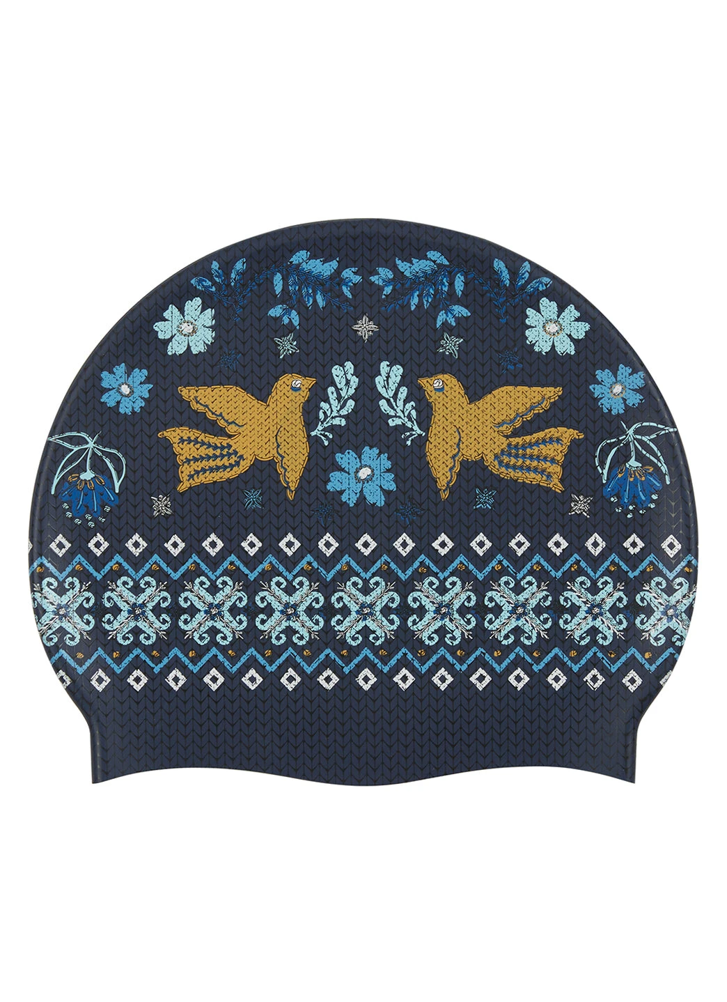 Sporti Cozy Hanukkah Silicone Swim Cap 4 Sporti Cozy Hanukkah Silicone Swim Cap - Image 2