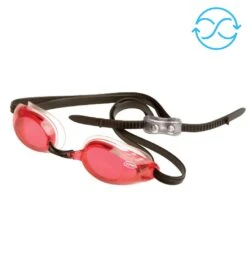 FINIS Lightning Goggle 40 FINIS Lightning Goggle -Swimwear Outlet 8666521895080 blackred
