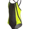 TYR Viper Youth Diamondfit One Piece Swimsuit 2 TYR Viper Youth Diamondfit One Piece Swimsuit -Swimwear Outlet 8666525892776 fluorescentyellow 1a