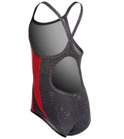 TYR Viper Youth Diamondfit One Piece Swimsuit -Swimwear Outlet 8666525892776 red 2a