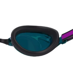 Speedo Jr. Vanquisher 3.0 Mirrored Goggle -Swimwear Outlet 8667190132904 blackcobaltemerald 7a