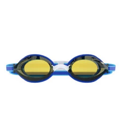 Speedo Jr. Vanquisher 3.0 Mirrored Goggle -Swimwear Outlet 8667190132904 cobaltpopcobaltgoldmirror 2a