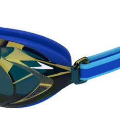 Speedo Jr. Vanquisher 3.0 Mirrored Goggle -Swimwear Outlet 8667190132904 cobaltpopcobaltgoldmirror 6a