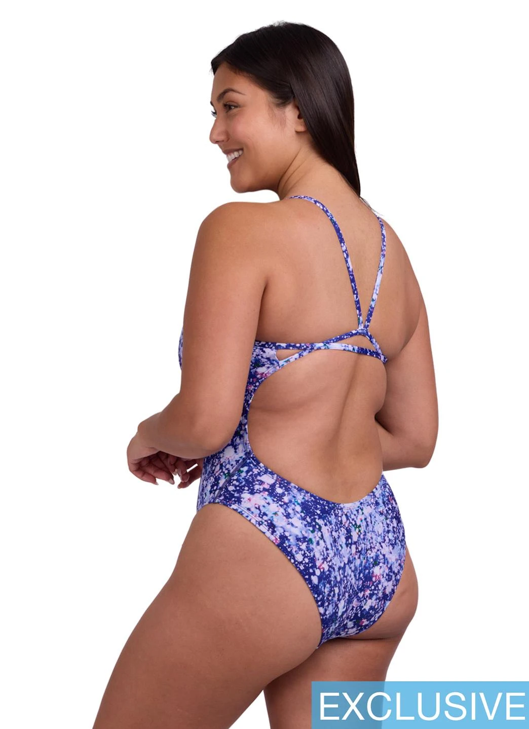 JOLYN Women's Perry Paintsplash One Piece Swimsuit 8 JOLYN Women's Perry Paintsplash One Piece Swimsuit - Image 6